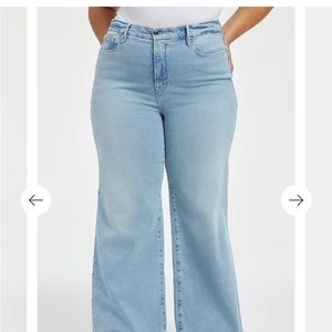 Good American size 18 palazzo jeans